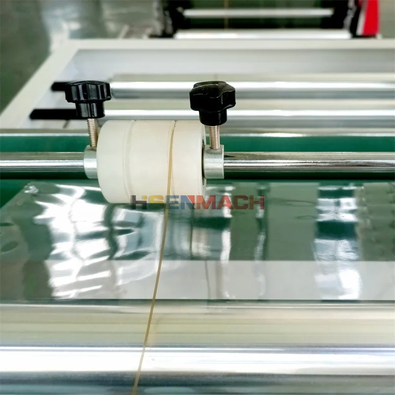 Plastic Roll to Sheet Cigarette Paper BOPP Film Cutting Machine With Tear Strip