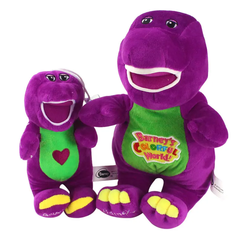 10'' Barney Sing I LOVE YOU Song Plush Doll Toy Christmas Gift For Children