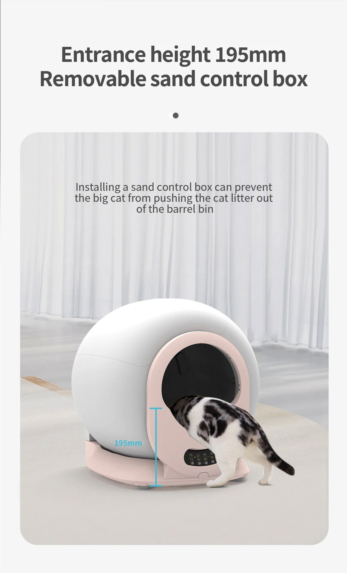 Wifi Automatic Remotecontrolled Cat Toilet Self