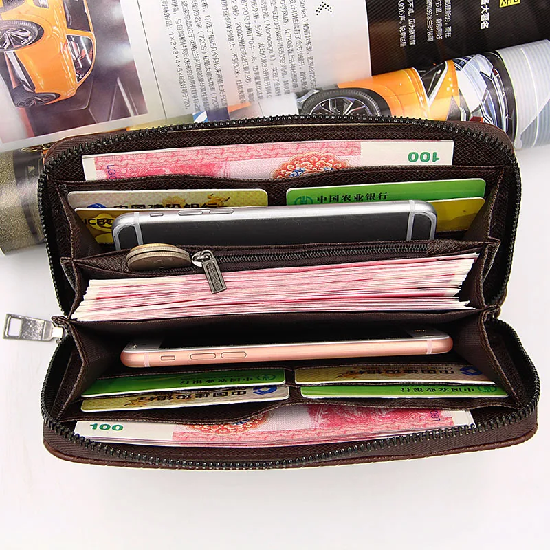 Wholesale women wallet Female Purse Lady Purses rivet Phone Pocket Card Holder women wallet