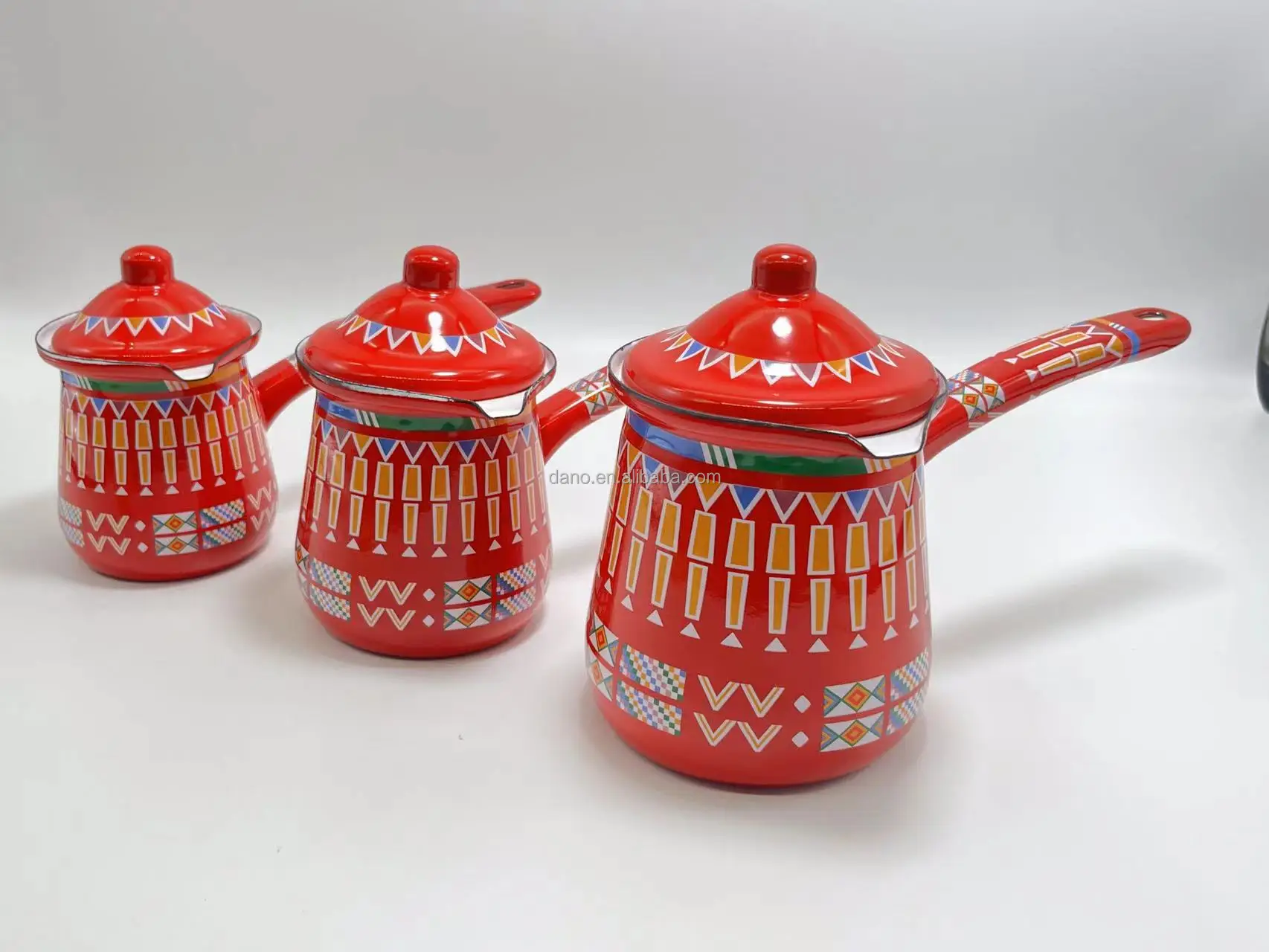 Arabic Restaurant Party Induction Metal Coffee Water Kettle Enamel