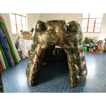 cheap inflatable paintball air bunker / inflatable paintball obstacle / laser tag bunkers equipment for shooting game