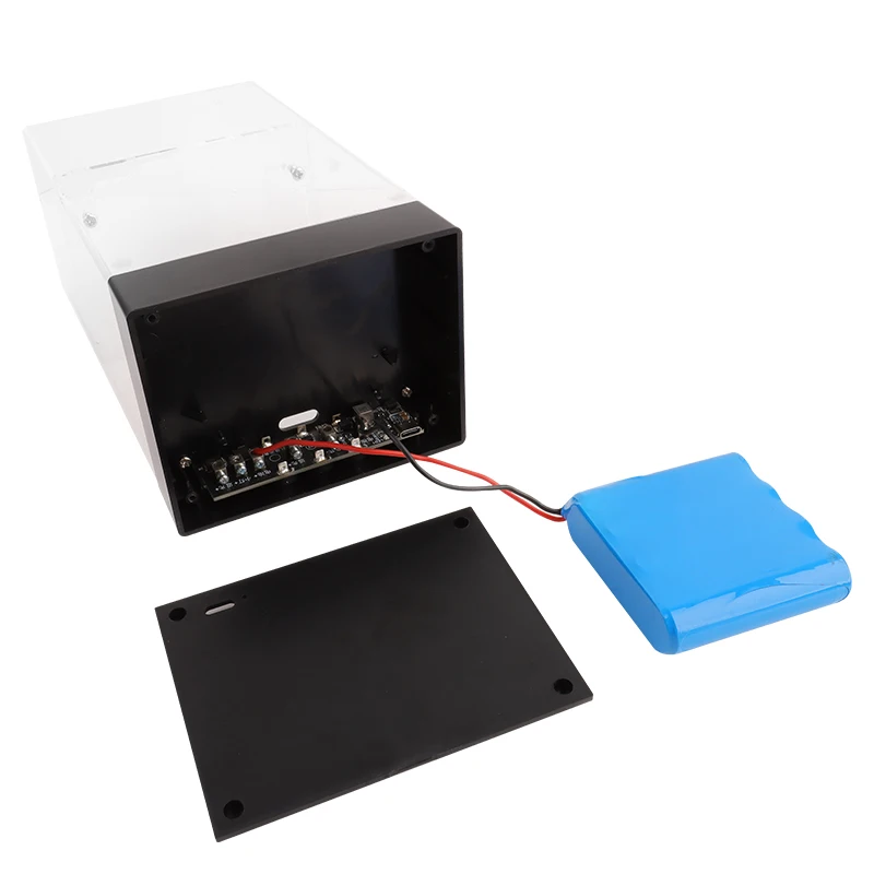 High Quality Display Box Biled Lens Hi Lo Beam Switch Show Battery Box Test Rechargeable Box LED Projector Lens