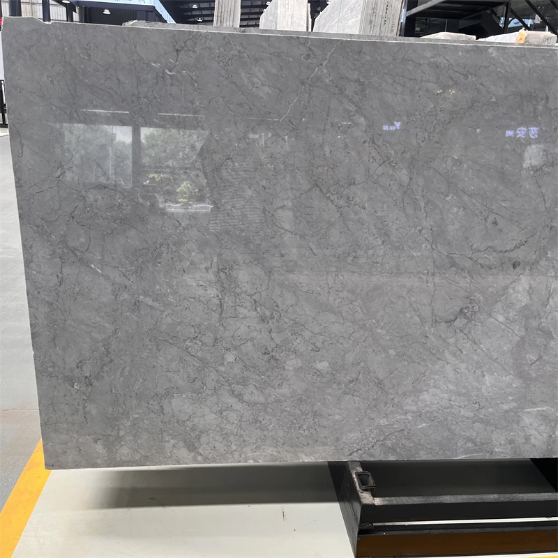 product best quality natural light grey marble tiles for home and hotel floor grey marble slab for kitchen countertop-4