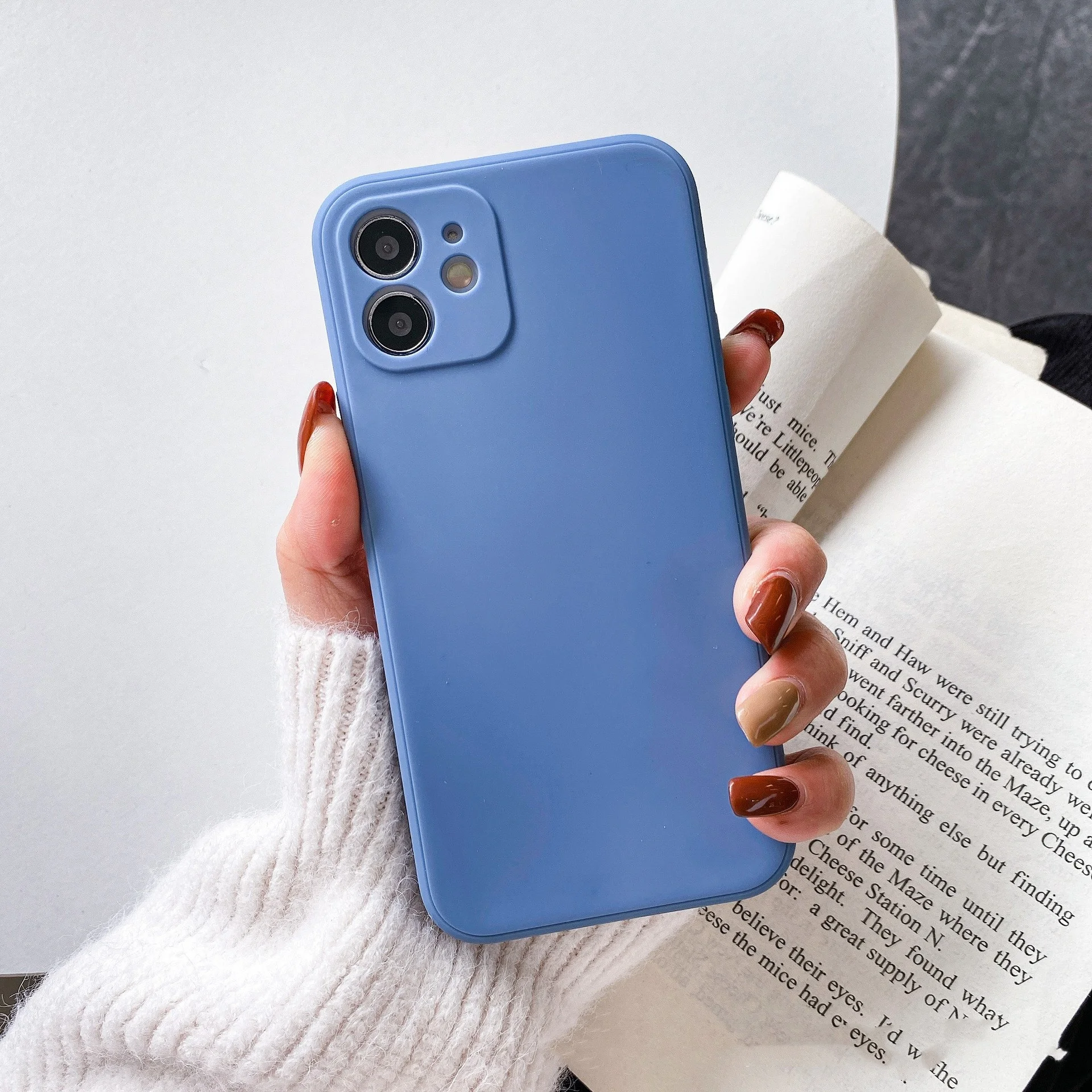 product solid tpu shockproof mobile phone case with anti fall and wear resistant features luxury mate frosted case for iphone 17 pro max-5