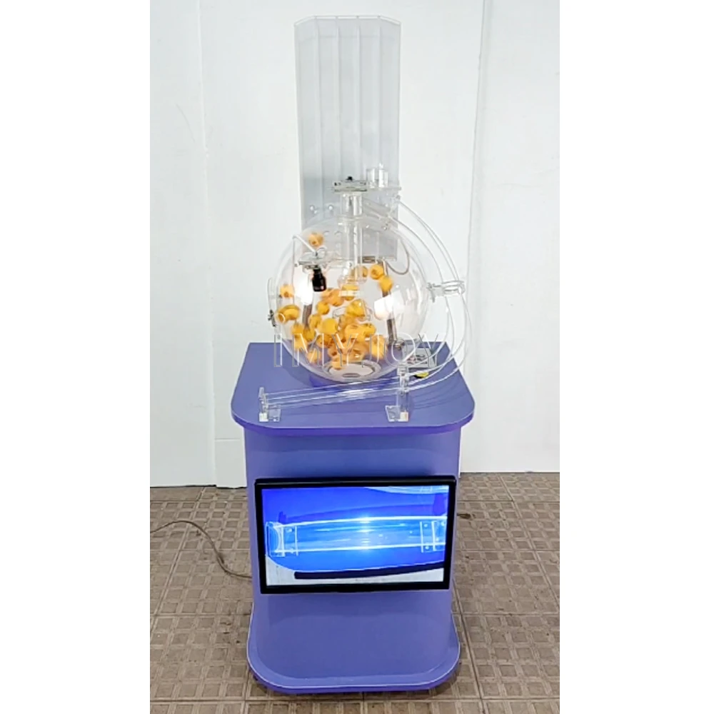 Электронная удачная компьютеризированная лотерея с воздушным смесителем онлайн-лотереи