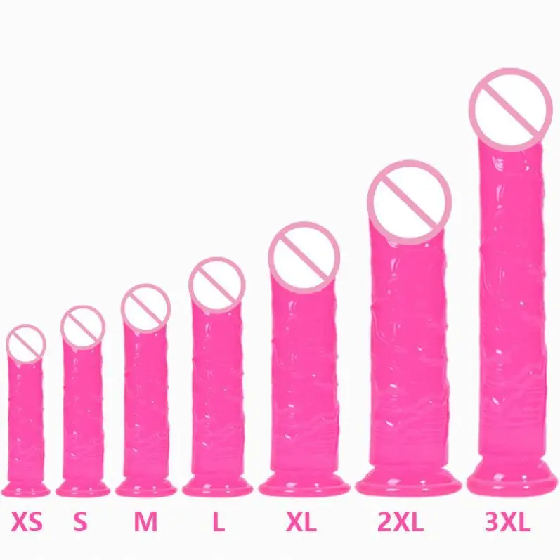 High Transparency Female Wearing Masturbator Egg Free Sex Toys Crystal Realistic Dildo for Women Sextoys
