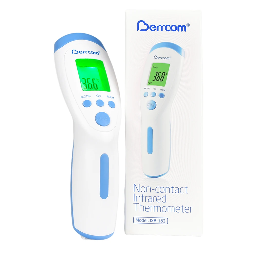 Berrcom Non-Contact Infrared Digital Thermometer Jxb-182