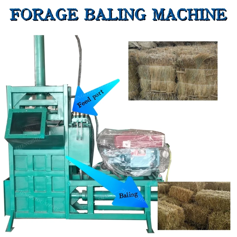 Automation Square Caeb Hay Silage Baler and Wrapper Machine in India