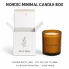 Nordic Minimal Candle Box