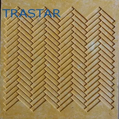 Durable Stone Mosaic Tile Mounting Tray and Mold for Stone Mosaic Tile Producing