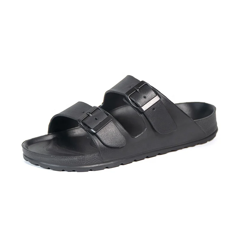 Сандалии мужские пляжные из натуральной кожи, удобные летние Босоножки с открытым носком, для улицы и дома, пляжа