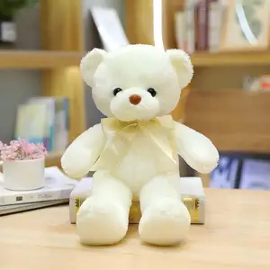 Shengye Stuffed Teddy Bear Animal Plush Toy 20-30cm Big Size Plushies Gift Boy Girls Soft Logo Clothes PP Filling Teddy Bear