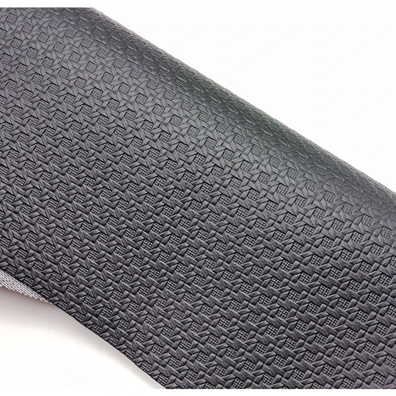 Woven PVC Synthetic Leather Fabric with 0.9mm Thickness and 140cm Width for Handbags and Furniture