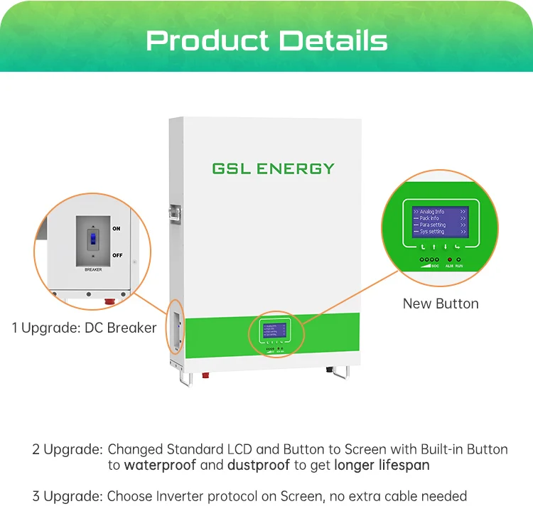 GSL ENERGY Energy 14.34Kwh Lifepo4 48V 100Ah 200Ah 280Ah Solar Lithium Battery 5Kwh 10Kwh 15Kwh Lithium Ion Batteries powerwall manufacture