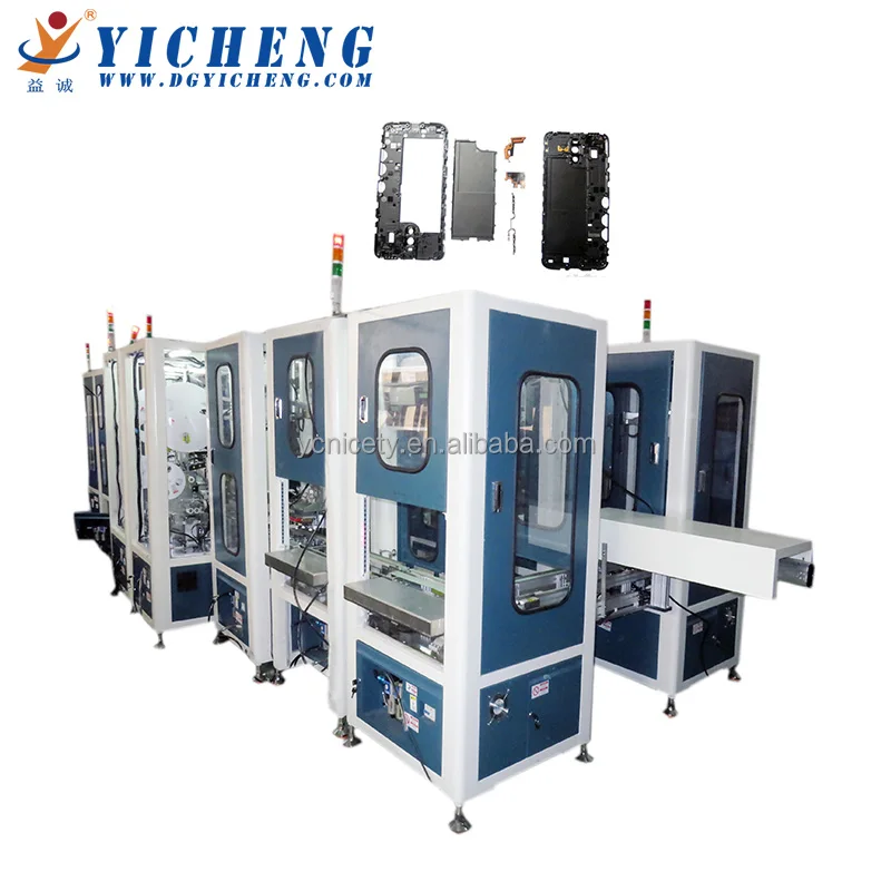 Automated Assembly Machine for Mobile Phone Cover Production