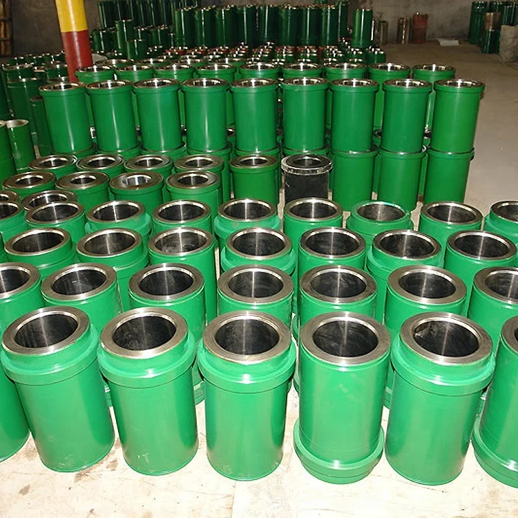 F1000 сверлильный гидравлический биметаллический поршневой цилиндр грязевой насос керамический вкладыш для emsco