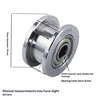 304H# exterior 34 * ranura 8 * agujero 8mm