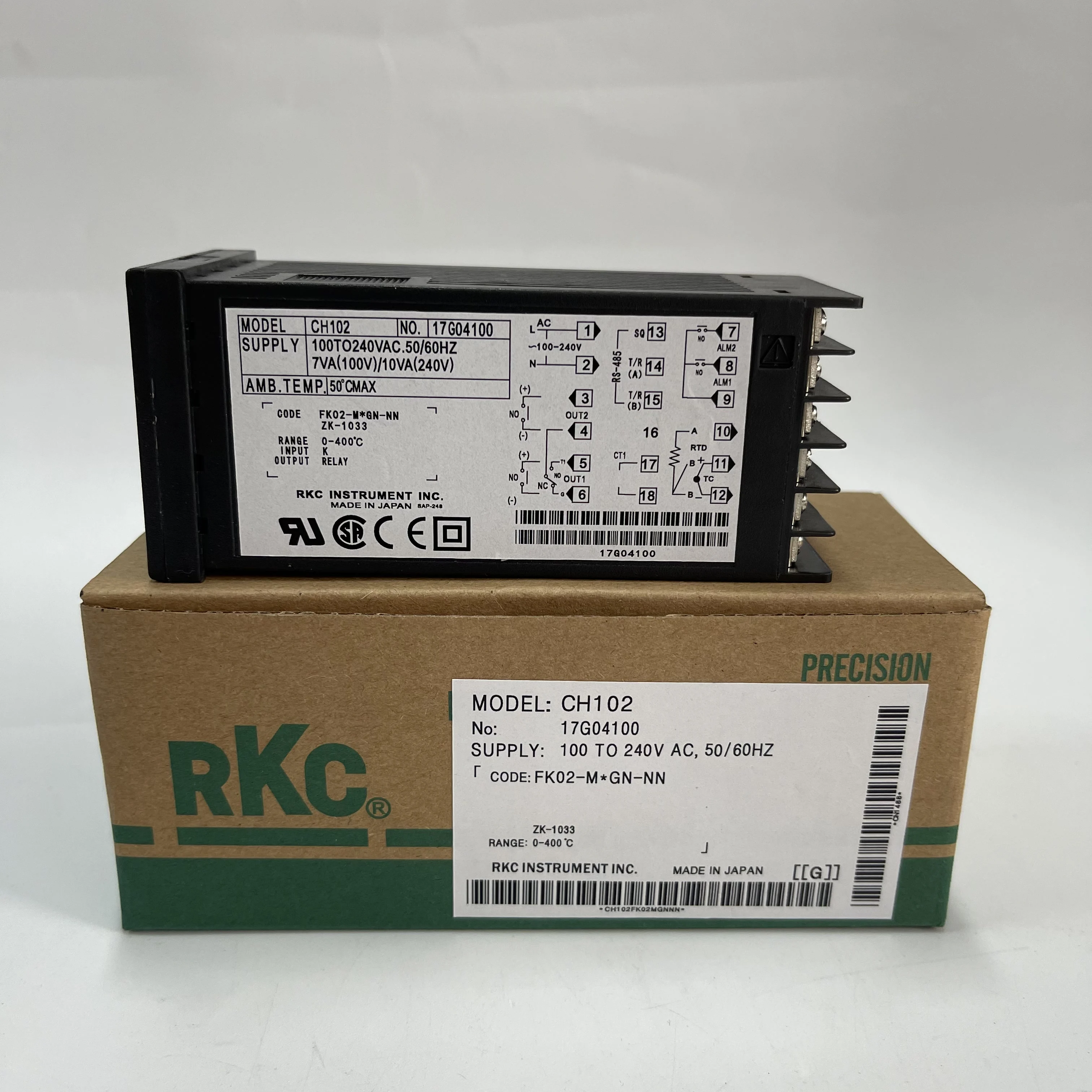 RKC Temperature Controller CH102