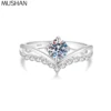 50 points Moissanite Ring