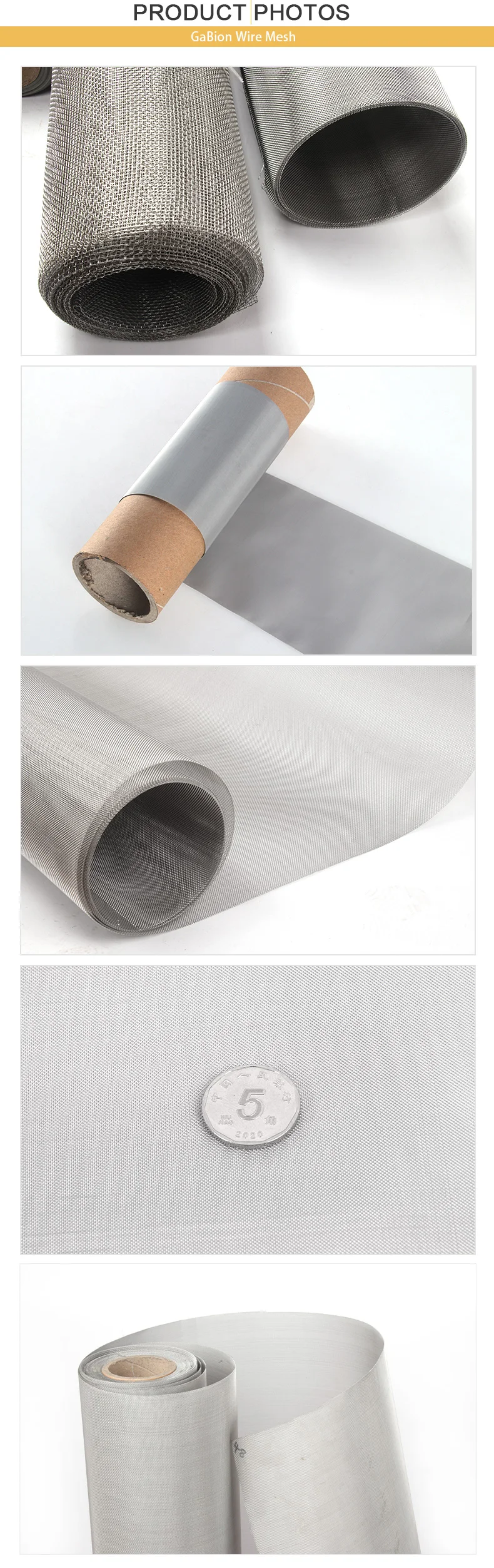 304 Stainless Steel Wire Mesh Insect Screen/ Stainless Steel Window ...