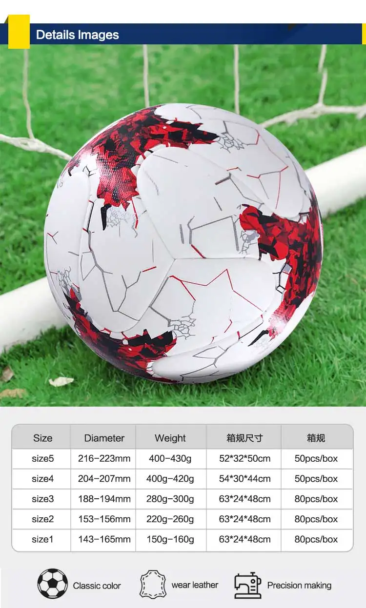 Futboll Ball Original Cheap Soccer Balls In Bulk Pu Kids Football Size