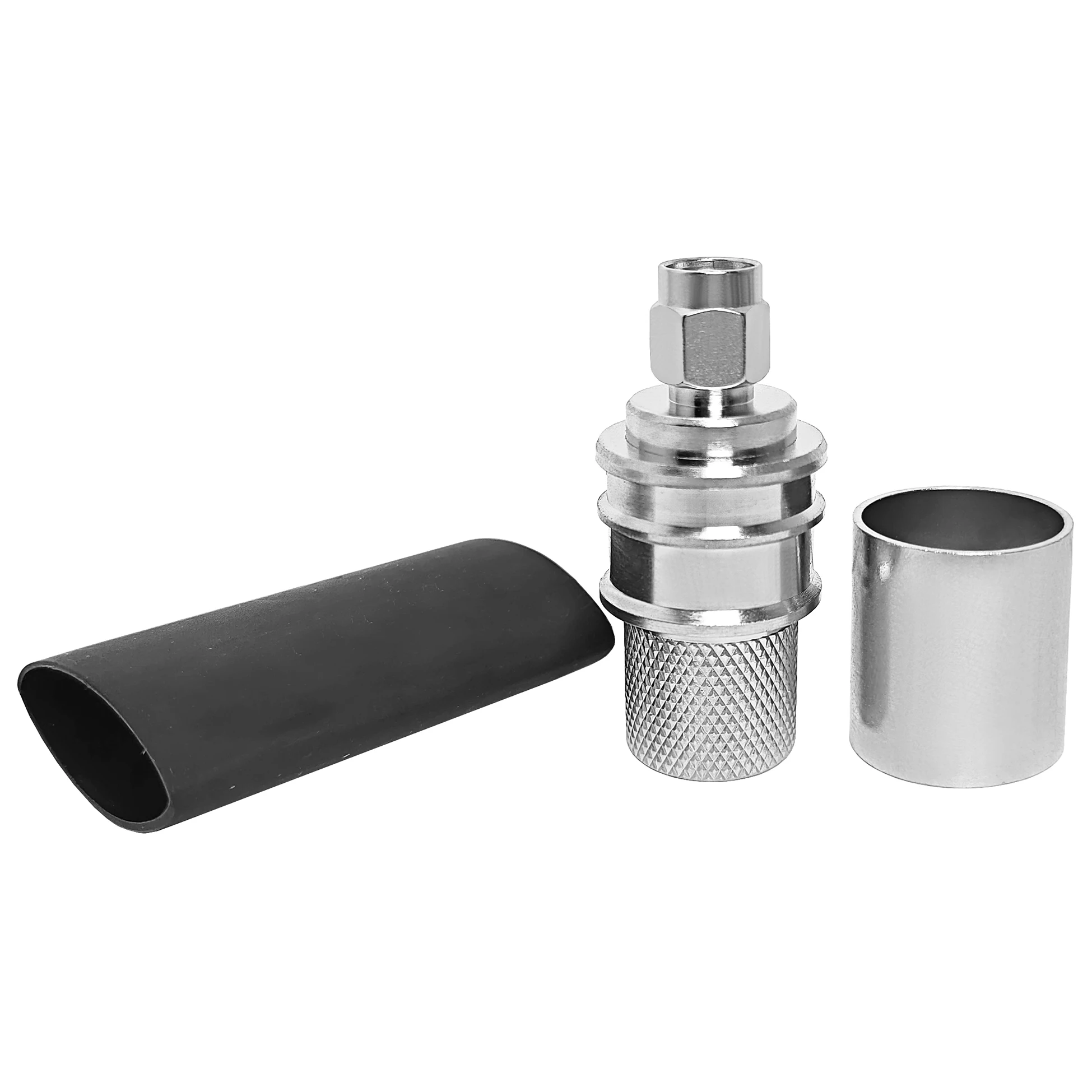 قیمت کارخانه اتصال مهر و مومی SMA مردگانه معکوس قطبیت RP برای کابل LMR600 WTLMR600 10D-FB اتصالات هم‌محور RF موجود در انبار