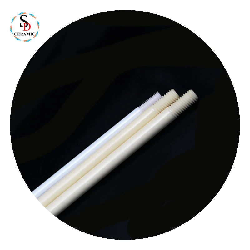 Zro2 High Temperature Zirconia Ceramic Thread Rod