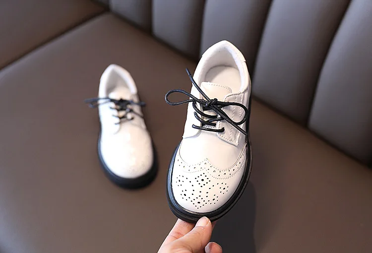 British style warm soft soled winter 2020 designer running kids children's dress shoes