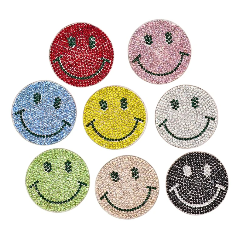 Beautiful crystal flower rhinestone applique custom iron on patches for diy t shirt