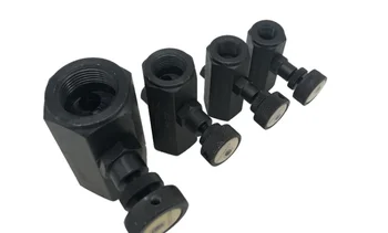 Válvula De Control De Flujo Hidráulico KC-02 - 1/4 Pulgadas, Acero Al Carbono, Presión Máxima 3000 PSI