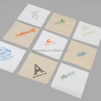 Paper Towels Recyclable Custom 2-layer Napkins Designed for Folding Digital Printing
