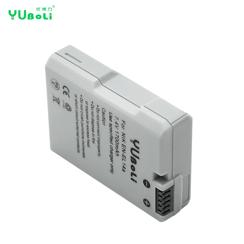 Best Value 1700mAh Digital Camera Battery EN-EL14a ENEL14a EL14a for Nikon D5600 P7700 P7100 D3400 D5500 D5300