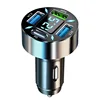 4USB PD+Super+3.1A Digital Car Charger Black OPP Bag