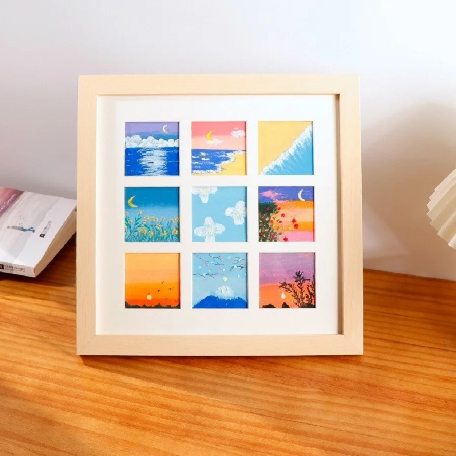 Factory Direct 3D Hollow Specimen Table Butterfly Wall Art Vintage Style Framed Pictures with Solid Wooden Frame for Home Use