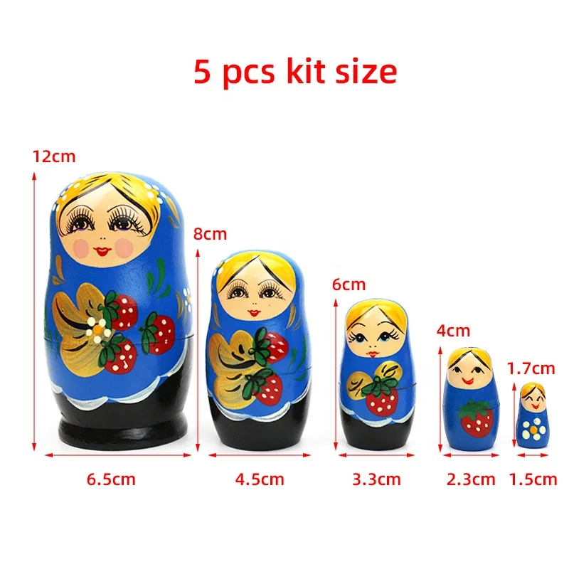 PUCKY マトリョーシカ人形 Amazon.co.jp: マトリョーシカ マトリョシカ 民族衣装の入れ子人形 6