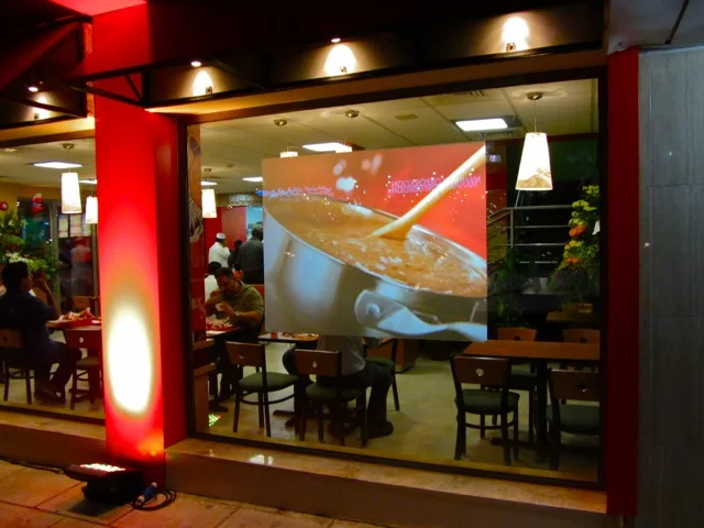 High Contrast Rear Projection Film Transparent Holographic Projector Screen for Window Glass