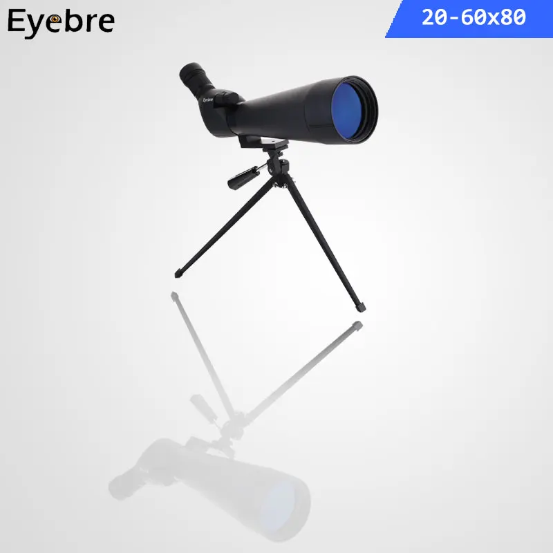 Eyebre 2060x80 Zoom Focus Monocular W/ Tripod + Adapter Telescope