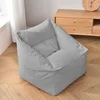 funda de sofá gris