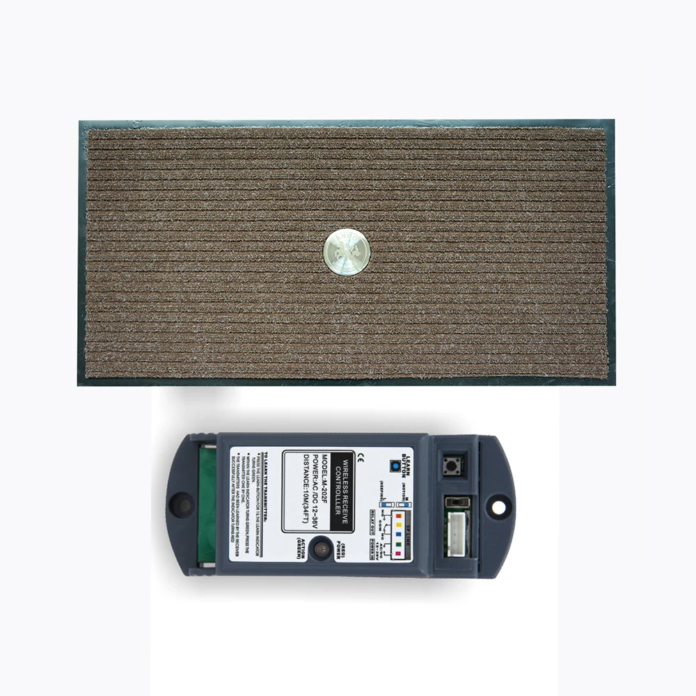 PVC Material Full Size Automatic Door Wireless Floor Mat Pressure Sensor