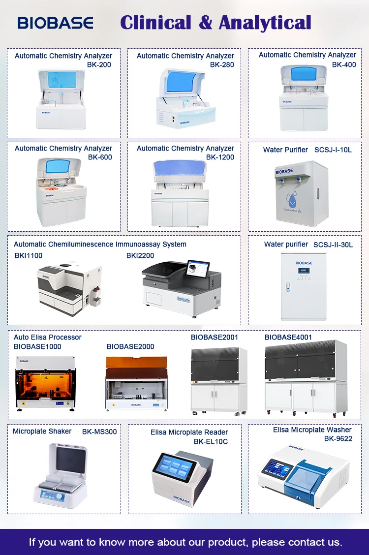 Biobase Microplate Incubator Elisa Shaker Incubator 96well Plate