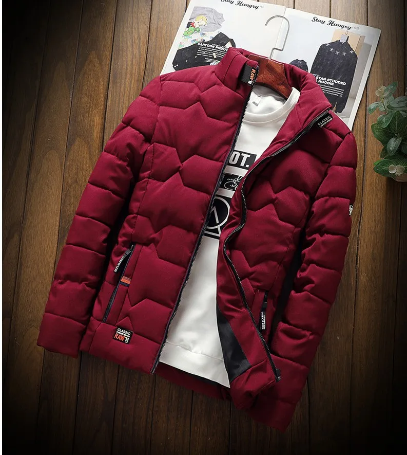 2024 Autumn Warm Windbreaker Cotton Padded Mens Clothes Wholesale Winter Coats_voghion.com