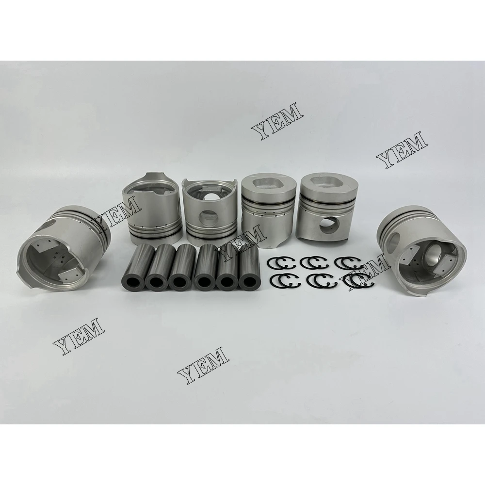 for Isuzu 6BB1 Piston Repair Parts Industrial Machinery Spare Parts
