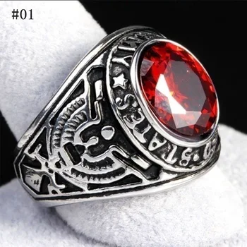 Hot sale European and American alloy rings Vintage Eagle Ring Temu