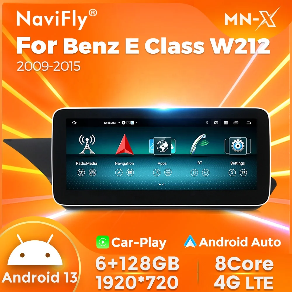 Navifly MN-X Car Radio - Smart Touch Screen for Benz E Class