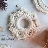 Círculo de copo de nieve