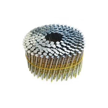 Good quality Coil nails 25-100mm flat coil nails metal wire finishing roof nails