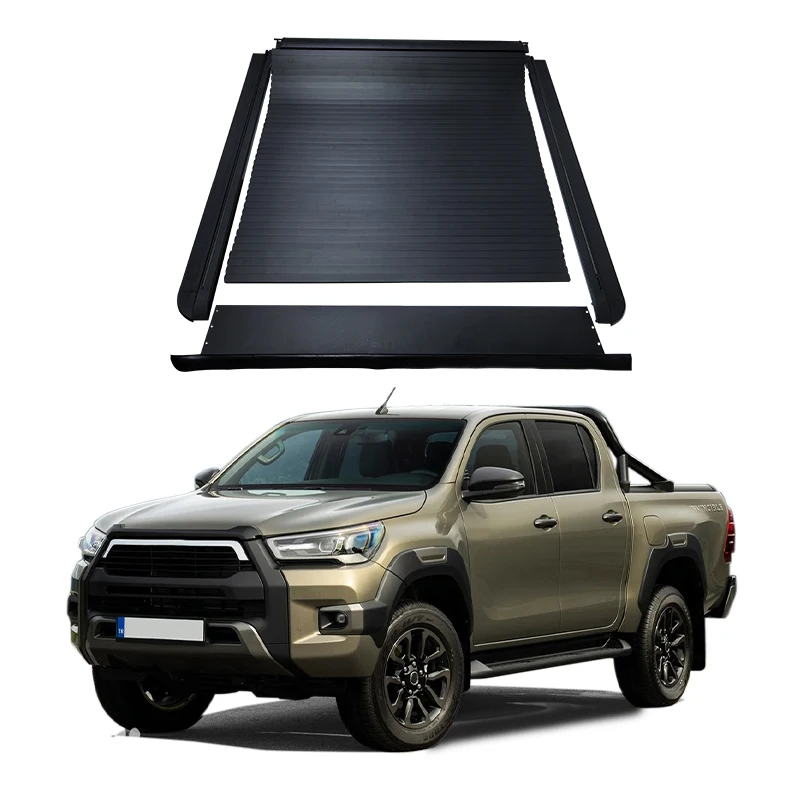 Wholesale Waterproof Power Truck Tonneau Cover Electric Roller Shutter Pickup Bed Cover for Toyota Hilux Revo