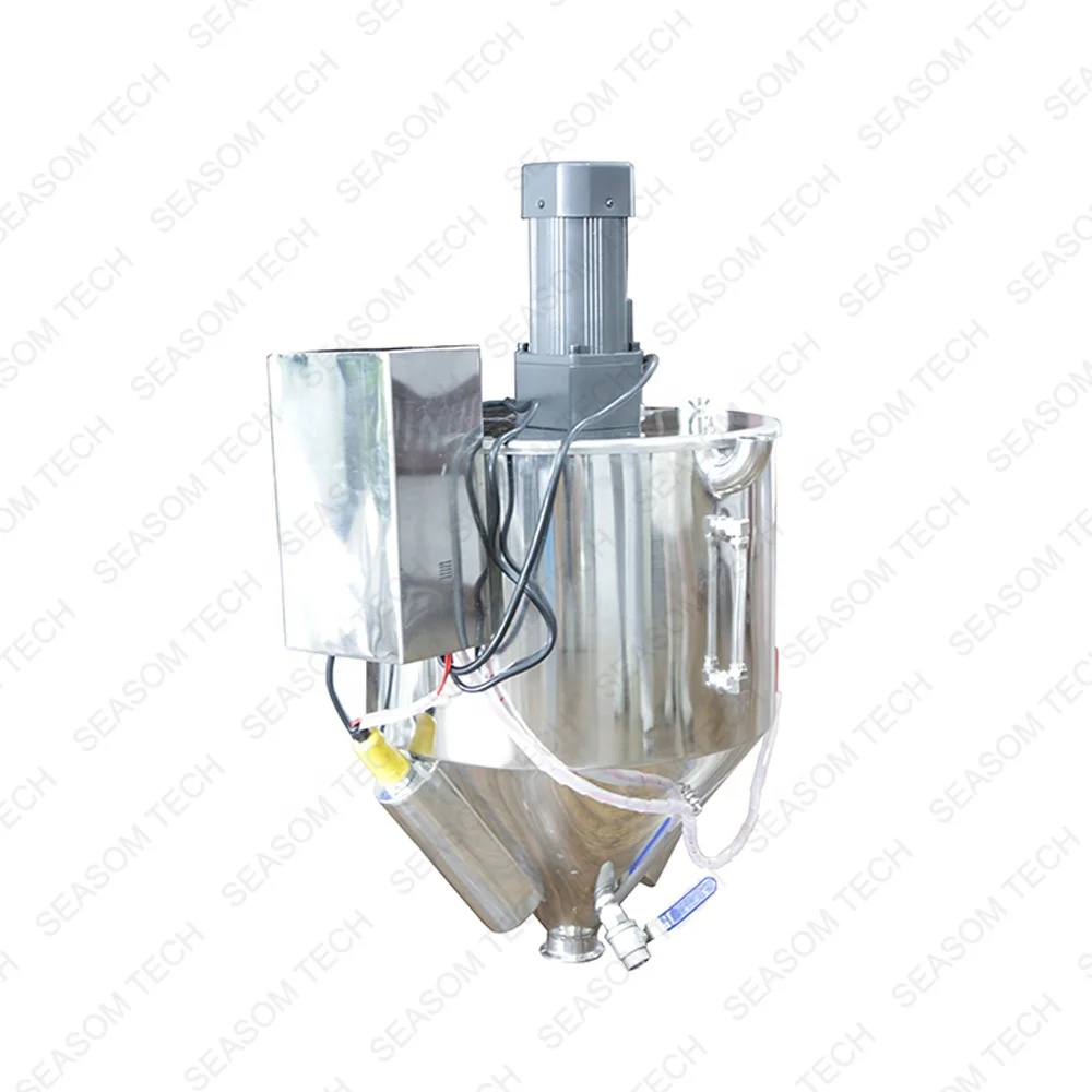 Stainless Steel Mixing Stirring Heated Jacket Hopper for Ointment Cream New 1 Year Warranty Motor-Driven Beverage Chemical