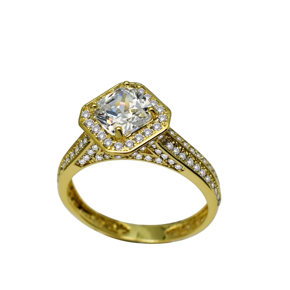 Engagement Gram Ladies Gold Ring | tunersread.com